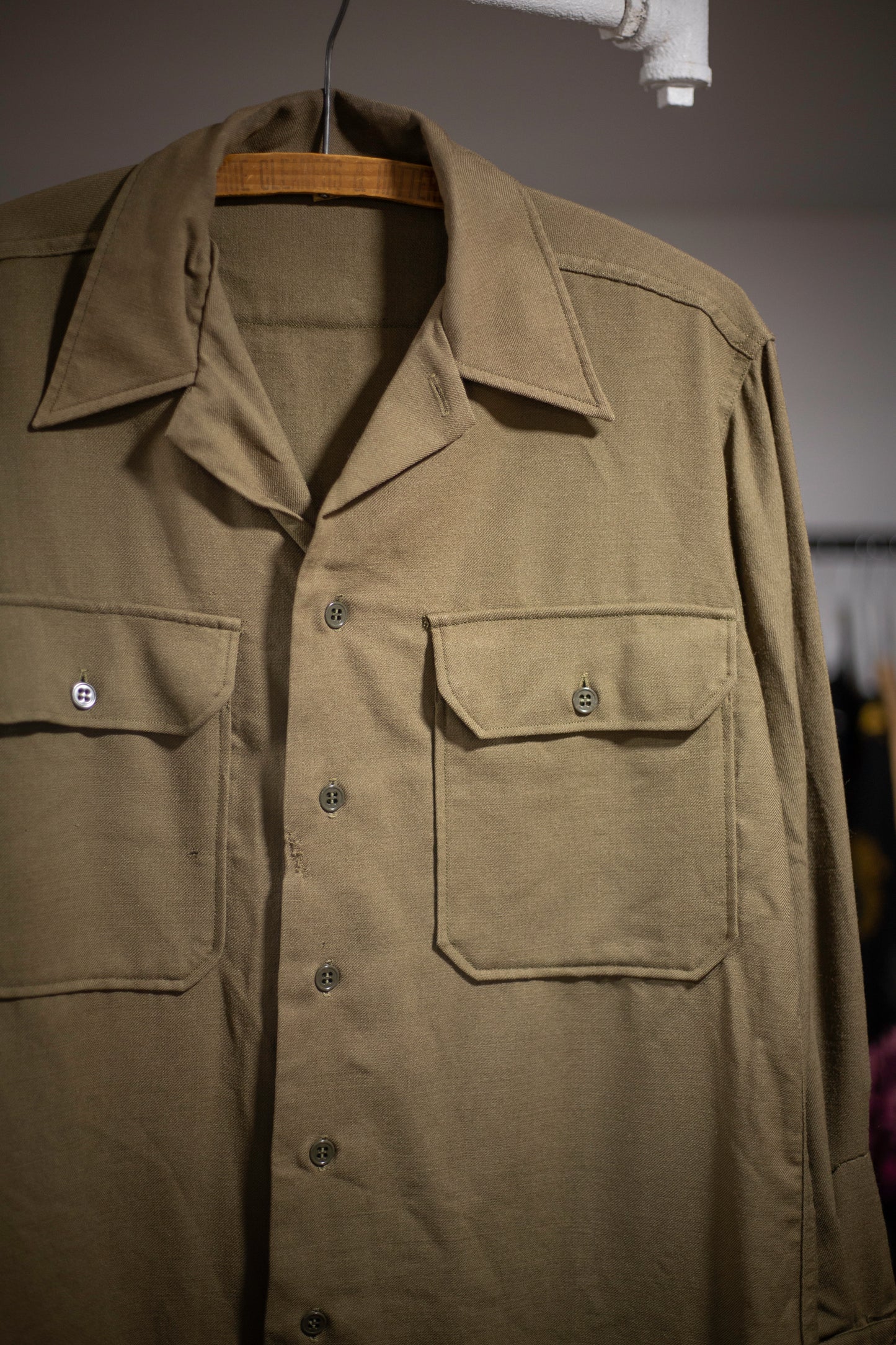 40's US Army M-37 Shirt | Medium/Large