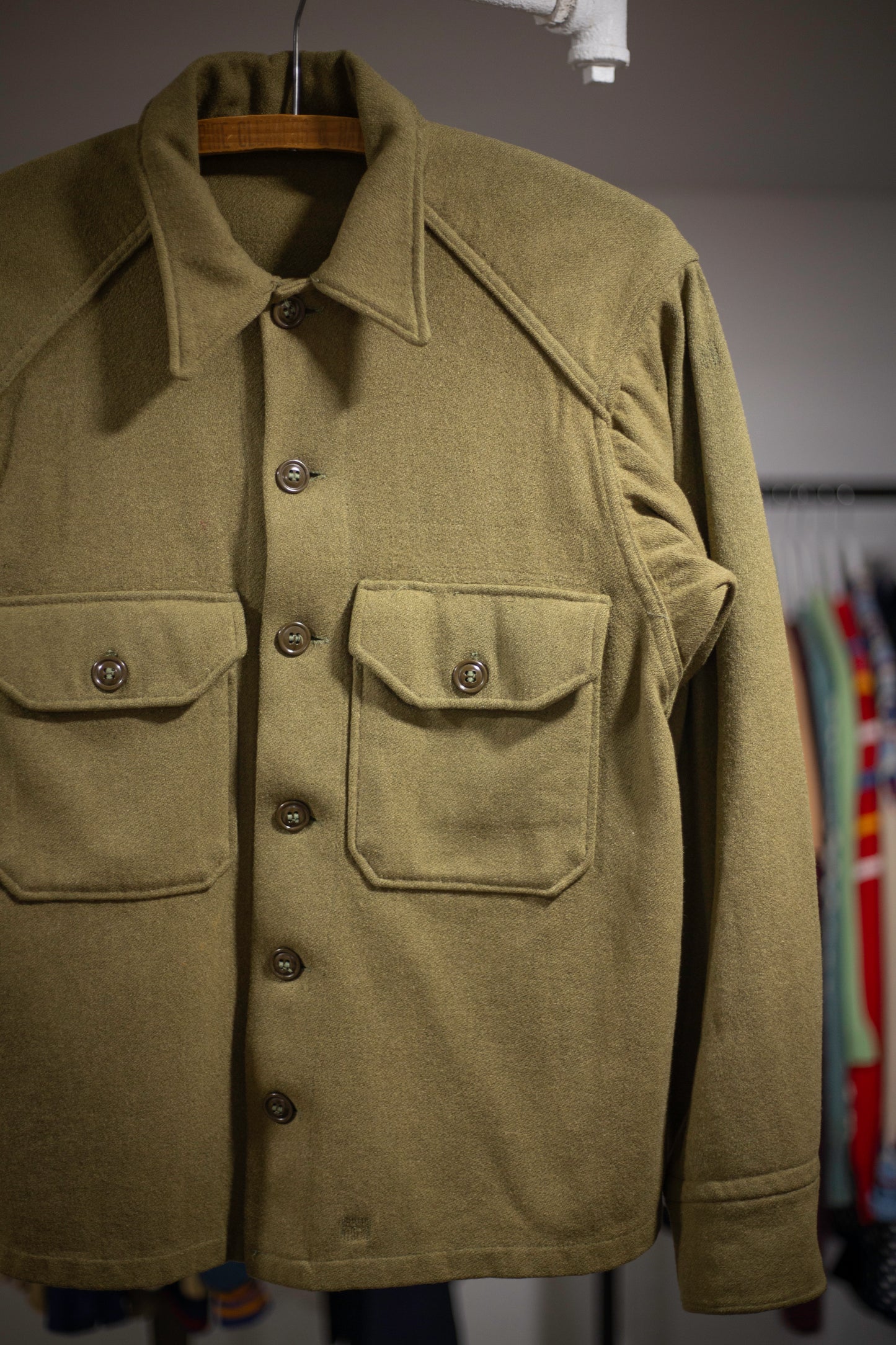 50's US Army OG-108 Shirt | Small