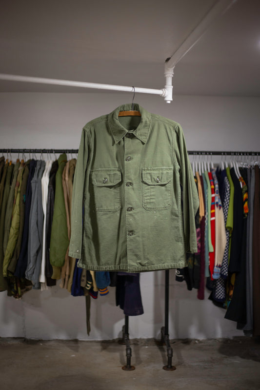 60's USMC OG-107 Shirt | Medium