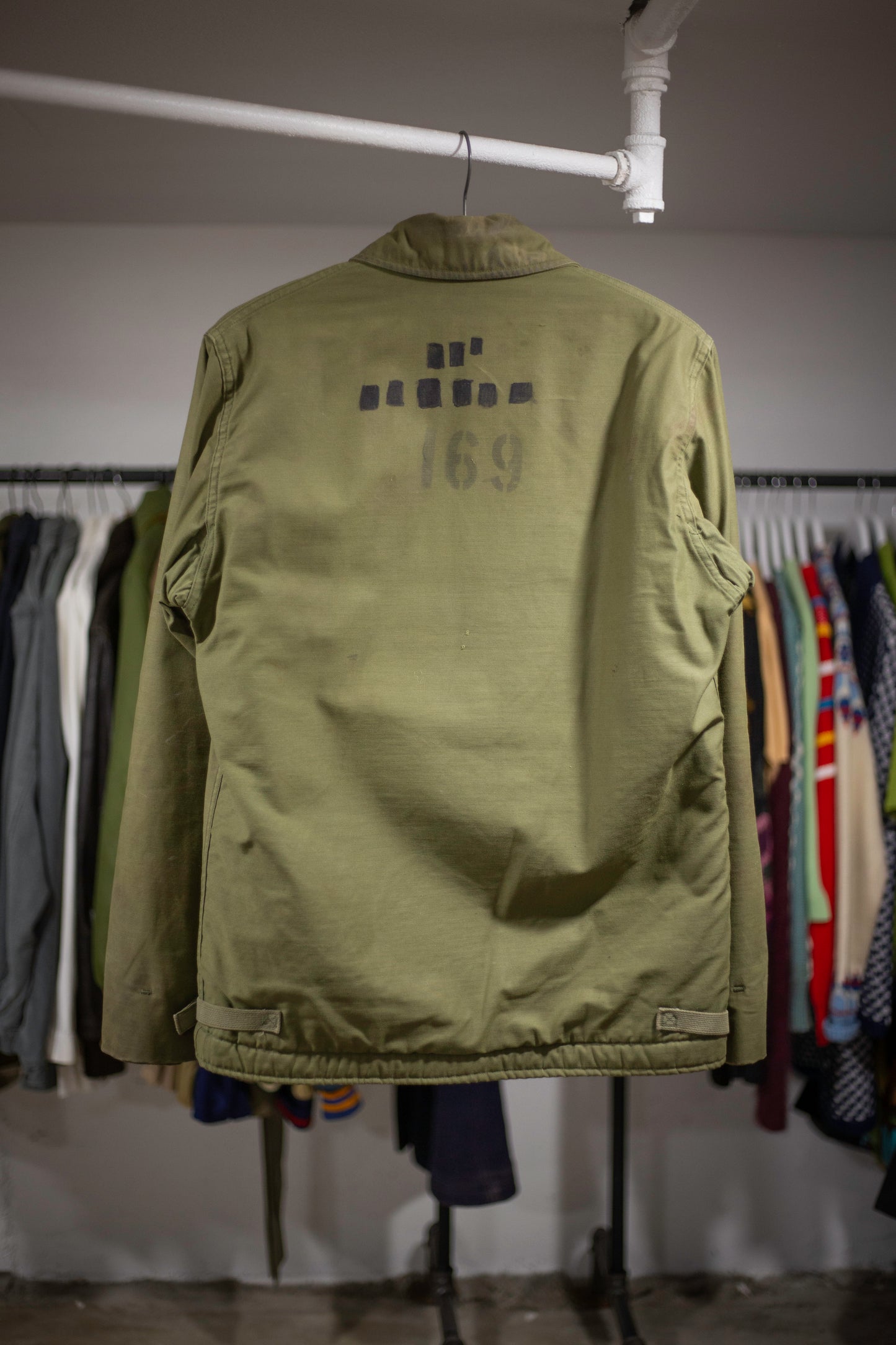 70's USN A-2 Deck Jacket | Small/Medium