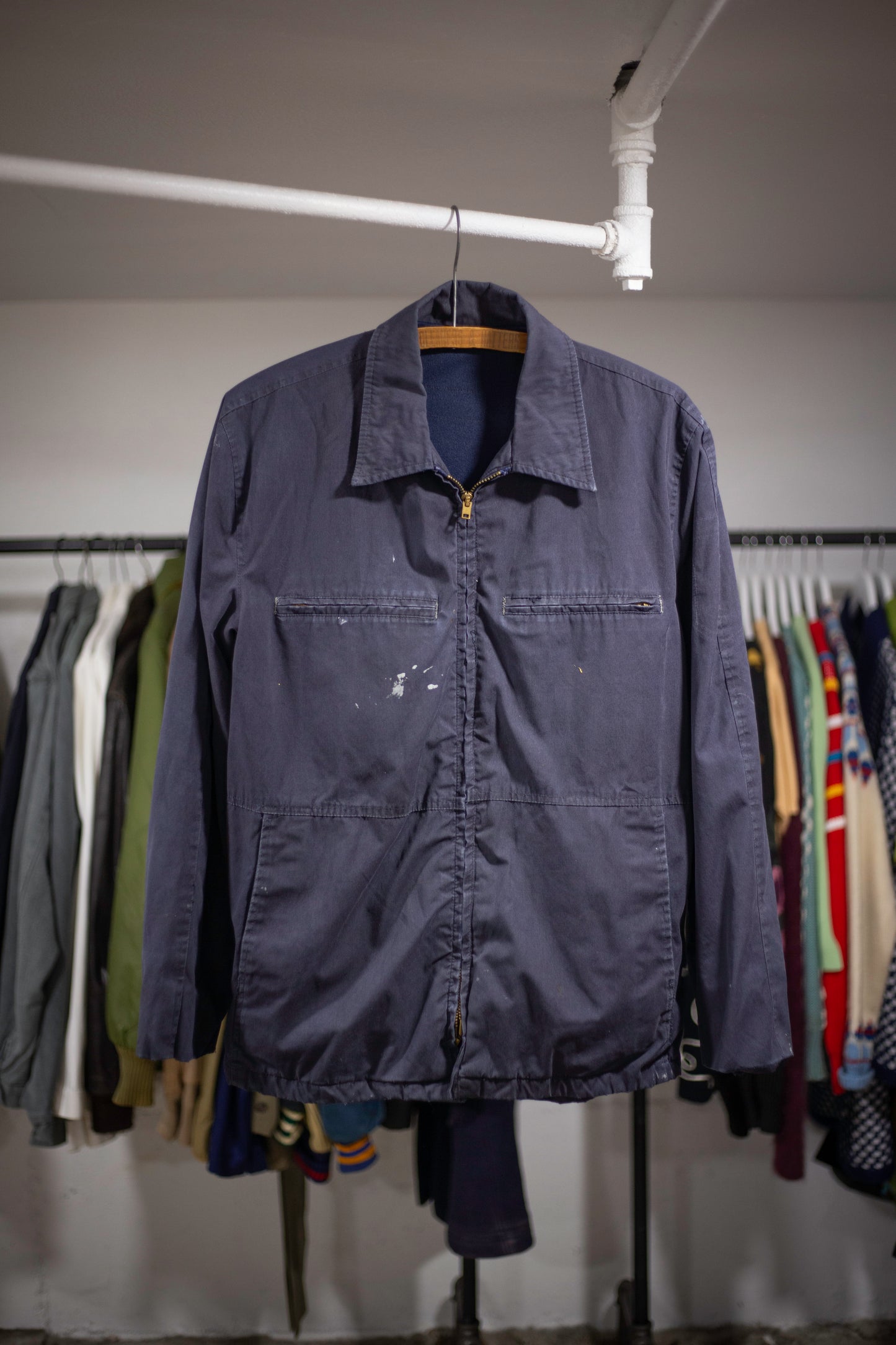 70's USN Utility Jacket | Medium