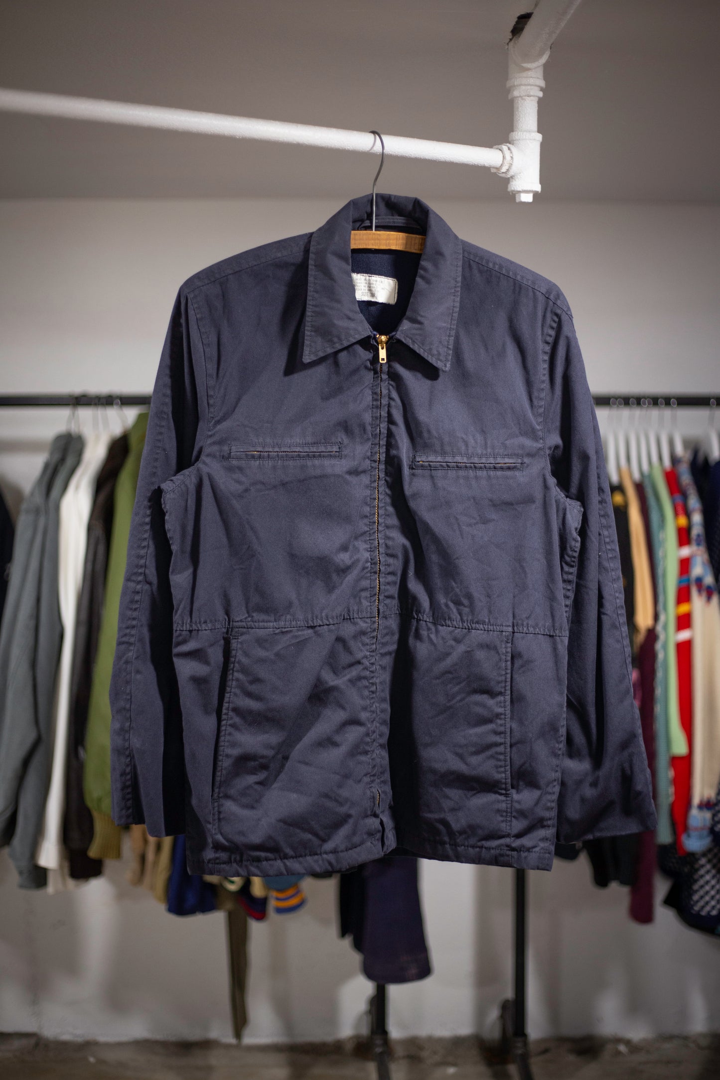 70's USN Utility Jacket | Small/Medium