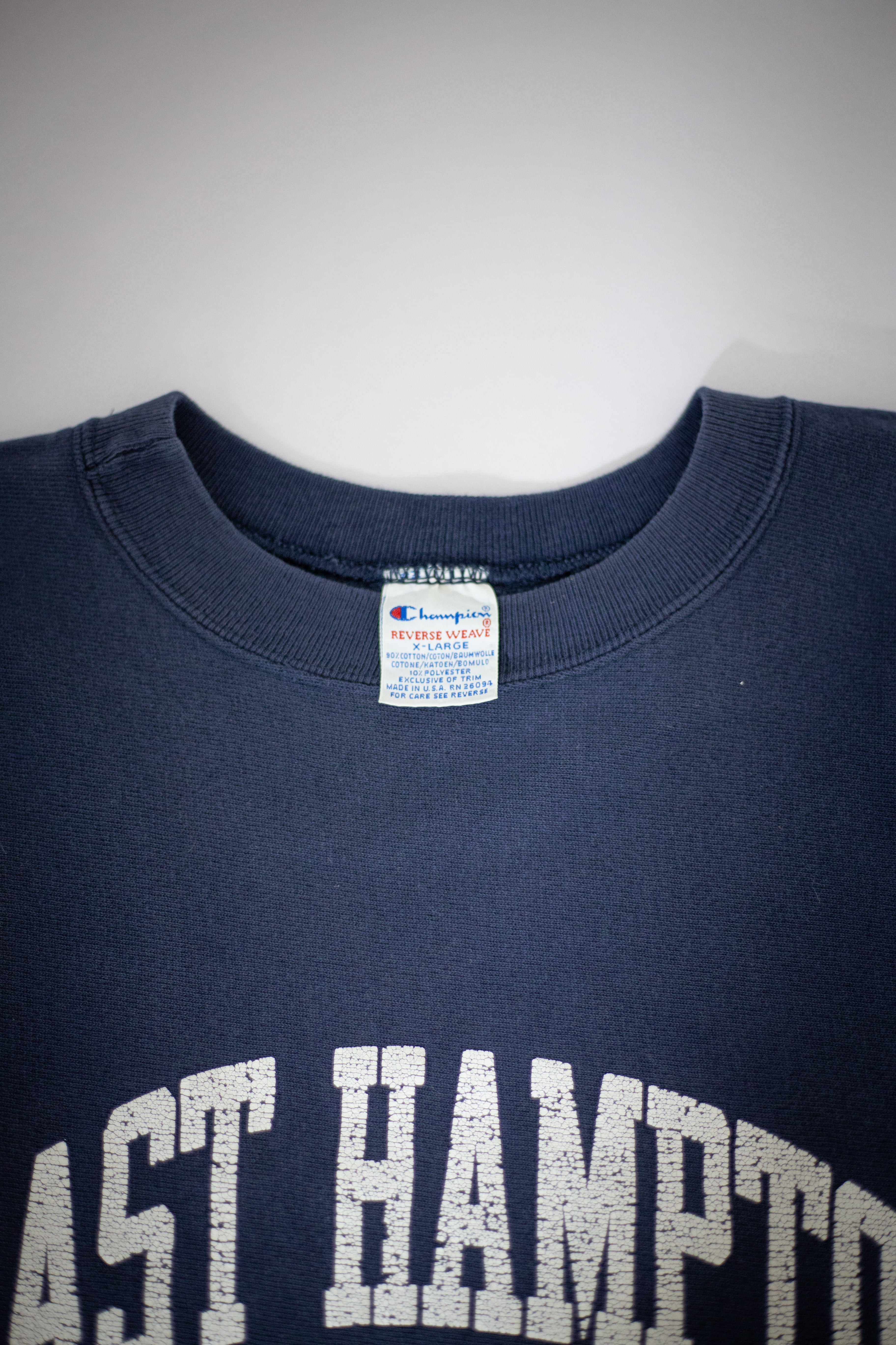 90's Champion Reverse Weave East Hampton Sweatshirt | Large – re
