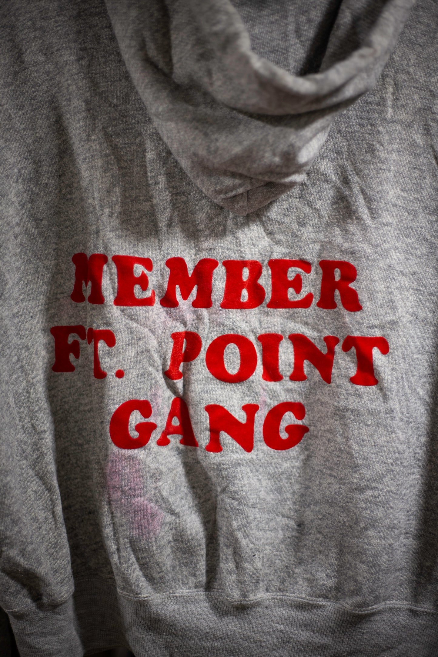 70's Member Ft. Point Gang Zip-Up Hoodie | Medium