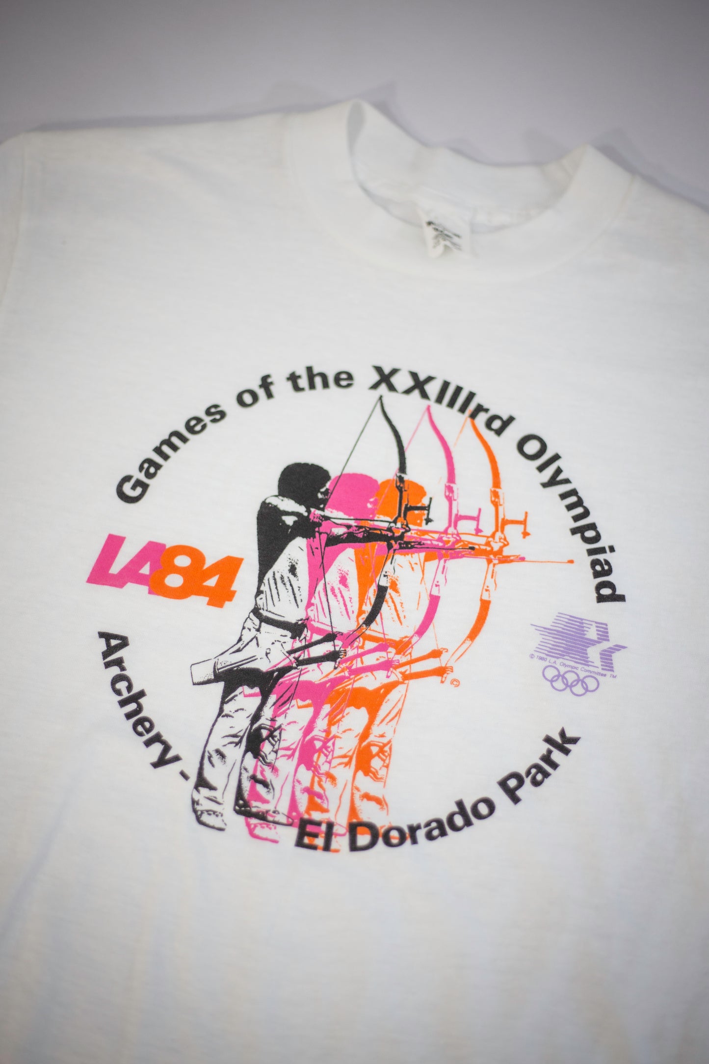 1984 LA Olympics Archery T-Shirt | Small