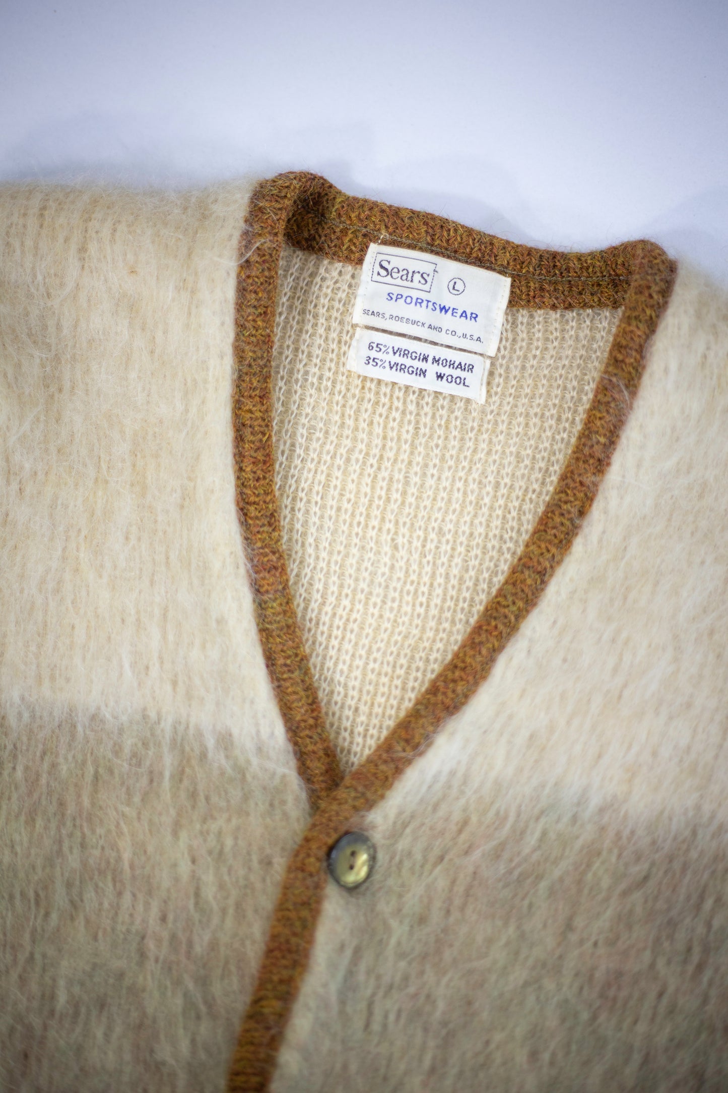 60's Sears Sportswear Mohair Cardigan | Medium